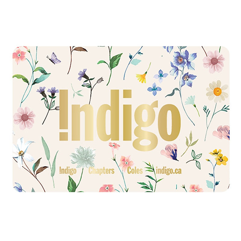 Spring Floral Indigo Gift Card